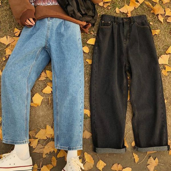 2011Jeans Women Solid Oversize New Style Straight Male Female Autumn Long Wide Leg Casual Jean BF Ulzzang Soft Chic High Quality Hot, Styleb black
2011Jeans Women Solid Oversize New Style Straight Male Female Autumn Long Wide Leg Casual Jean BF Ulzzang Soft Chic High Quality Hot, Styleb black
