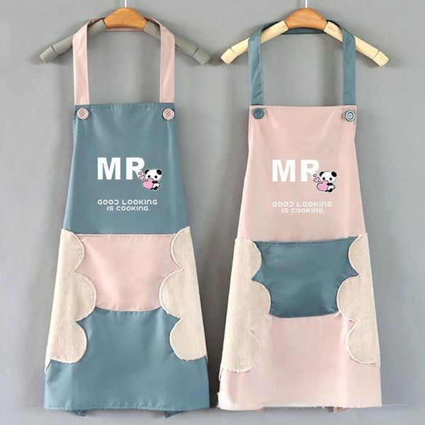 aprons wipe hand apron women's fashion household kitchen waterproof and oil proof lovely japanese cooking
aprons wipe hand apron women's fashion household kitchen waterproof and oil proof lovely japanese cooking