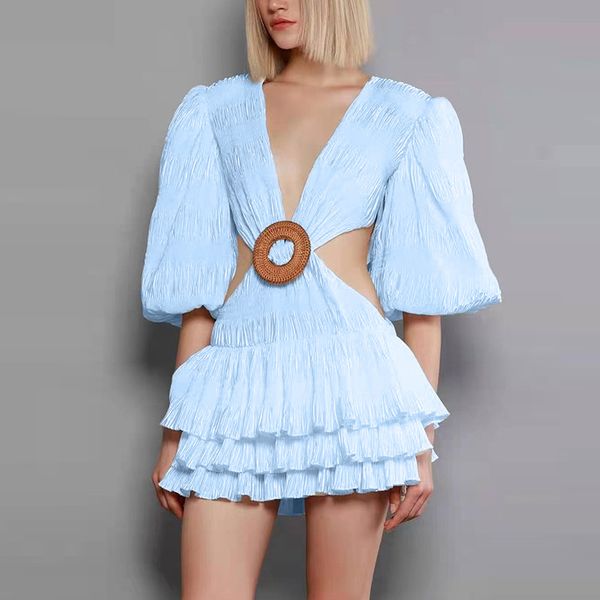 2021 summer woman dress french retro v-neck waistless knee chiffon short a-line lady vacation beach skirt, Black;gray
2021 summer woman dress french retro v-neck waistless knee chiffon short a-line lady vacation beach skirt, Black;gray