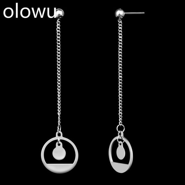 olowu trendy female bijoux jewellery silver rose gold stainless steel drop earrings long chain circle round dangle & chandelier
olowu trendy female bijoux jewellery silver rose gold stainless steel drop earrings long chain circle round dangle & chandelier