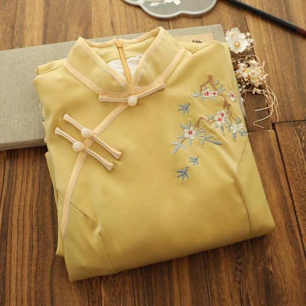 ethnic clothing women cheongsam chinese traditional embroidery dress wedding young long dresses elegant qipao plus size retro, Red
ethnic clothing women cheongsam chinese traditional embroidery dress wedding young long dresses elegant qipao plus size retro, Red