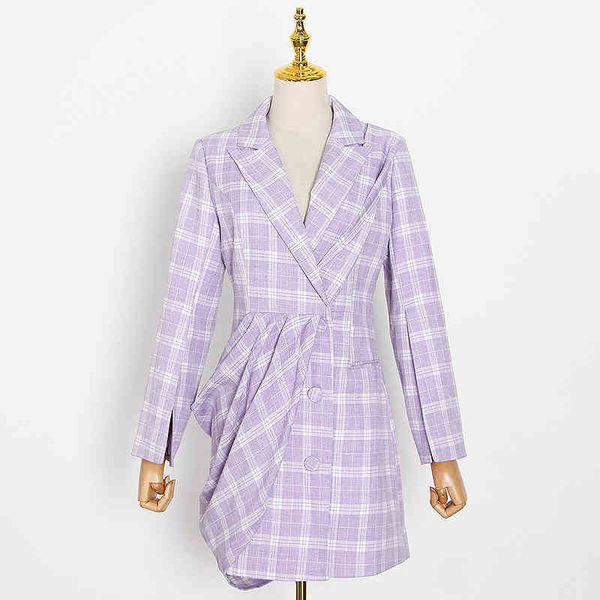 dresses elegant plaid for women notched long sleeve back split casual dreses female fashion clothing spring tide, Black;gray
dresses elegant plaid for women notched long sleeve back split casual dreses female fashion clothing spring tide, Black;gray
