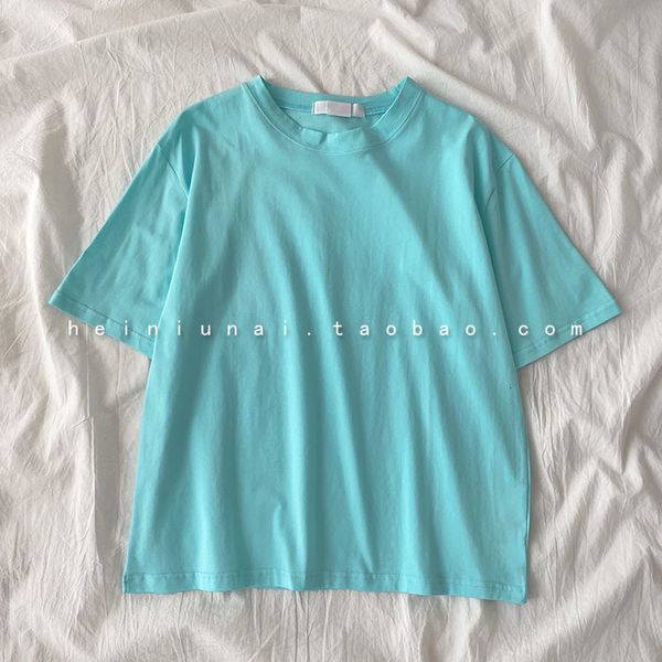 women's t-shirt loose base t-shirt female summer 2021 casual solid o-neck pullovers korean short sleeve trend z2yg, White
women's t-shirt loose base t-shirt female summer 2021 casual solid o-neck pullovers korean short sleeve trend z2yg, White