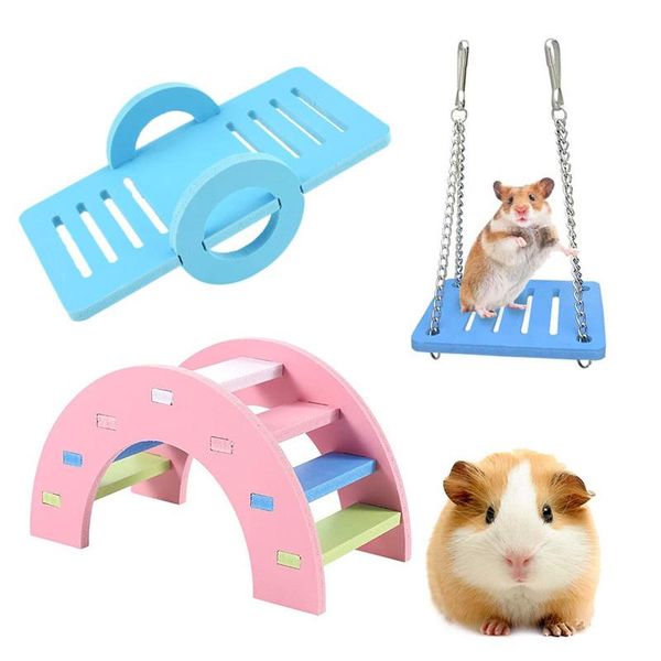 small animal supplies hamster play toys rainbow bridge seesaw swing climb boredom breaker activity toy diy cage accessories
small animal supplies hamster play toys rainbow bridge seesaw swing climb boredom breaker activity toy diy cage accessories