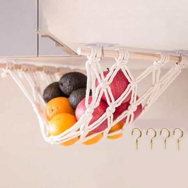 storage bags fruit hammock stable punch-cotton breathable hanging vegetable holder basket for kitchen
storage bags fruit hammock stable punch-cotton breathable hanging vegetable holder basket for kitchen