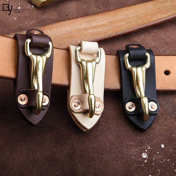 handmade key chain waist hanging creative cowhide accessories pure copper belt accessories practical belt wear outdoor hooks 210901, Black
handmade key chain waist hanging creative cowhide accessories pure copper belt accessories practical belt wear outdoor hooks 210901, Black