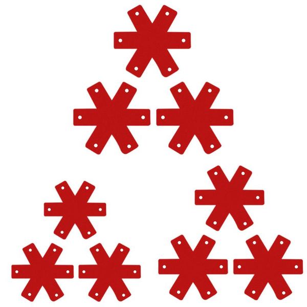 mats & pads 12pcs felt pot cushions anti-skid pan protectors for (red) 
mats & pads 12pcs felt pot cushions anti-skid pan protectors for (red)