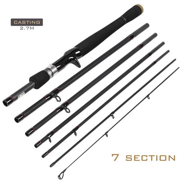 carbon fiber fishing rod 210/240/270cm small sea 6/7 section spinning/casting pole for freshwater and salt boat rods
carbon fiber fishing rod 210/240/270cm small sea 6/7 section spinning/casting pole for freshwater and salt boat rods