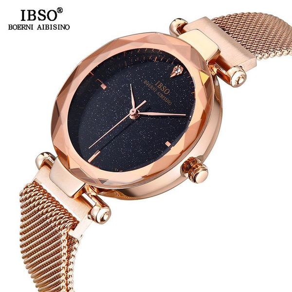 wristwatches ibso brand women wrist watches fashion shining dial, Slivery;brown
wristwatches ibso brand women wrist watches fashion shining dial, Slivery;brown
