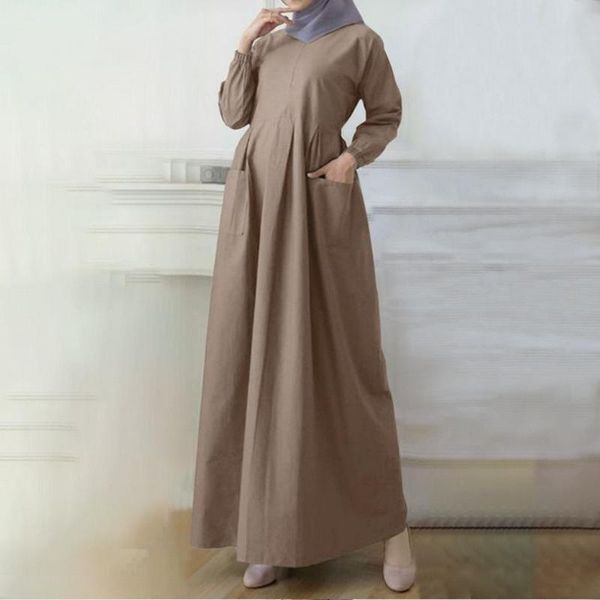 ethnic clothing donsignet women dress 2021 long sleeve mid waist solid color middle east dubai abaya turkey robe arabia muslim, Red
ethnic clothing donsignet women dress 2021 long sleeve mid waist solid color middle east dubai abaya turkey robe arabia muslim, Red
