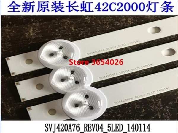 effects 10piece/lot led backlight for changhong 42c2000 bar light svj420a76_rev04_5led_140114 1pcs=5led 47cm
effects 10piece/lot led backlight for changhong 42c2000 bar light svj420a76_rev04_5led_140114 1pcs=5led 47cm