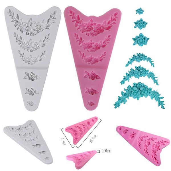 baking & pastry tools rose flower garland silicone mold border jewelry wedding fondant cake stencil cupcake decoration confeitaria
baking & pastry tools rose flower garland silicone mold border jewelry wedding fondant cake stencil cupcake decoration confeitaria