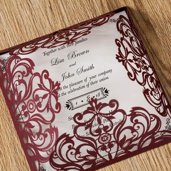 greeting cards 30 pieces european american wedding invitation with envelope exquisite hollow square party
greeting cards 30 pieces european american wedding invitation with envelope exquisite hollow square party