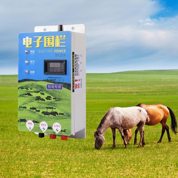 solar electric fence energizer charger 5 10 20km high voltage pulse power supply controller animal poultry farm fencing fencing, trellis & g
solar electric fence energizer charger 5 10 20km high voltage pulse power supply controller animal poultry farm fencing fencing, trellis & g