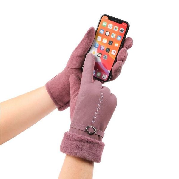 five fingers gloves winter women keep warm touch screen thicken plus velvet plush wrist waterproof embroidery drive cycling mittens soft, Blue;gray
five fingers gloves winter women keep warm touch screen thicken plus velvet plush wrist waterproof embroidery drive cycling mittens soft, Blue;gray