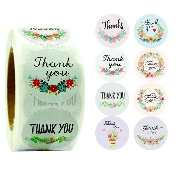 gift wrap 500pcs/lot thank you flower design stickers package sealing labels self-adhesive sticker scrapbooking stationery decoration
gift wrap 500pcs/lot thank you flower design stickers package sealing labels self-adhesive sticker scrapbooking stationery decoration