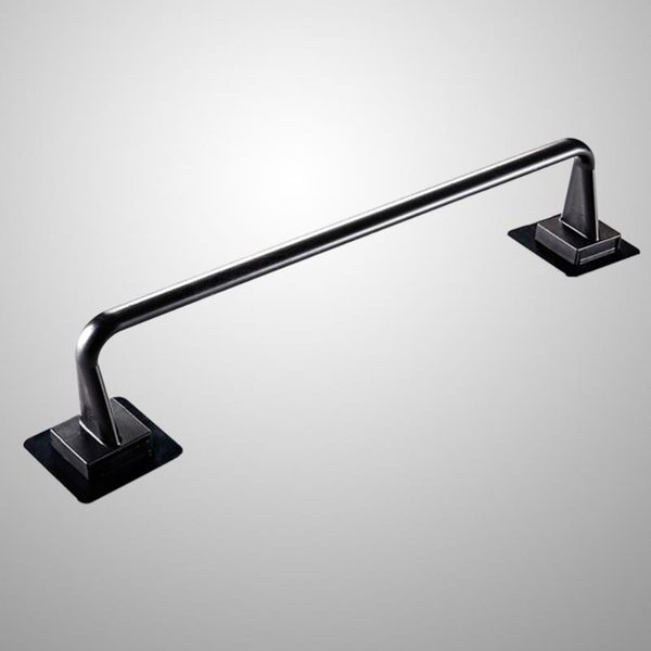 34cm towel bar modern single rack drill bath holder for bathroom(black) racks 
34cm towel bar modern single rack drill bath holder for bathroom(black) racks