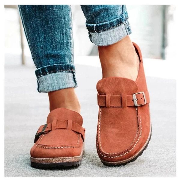 fashion trend women's sandals baotou slippers belt buckle half casual ladies selling shoes, Black
fashion trend women's sandals baotou slippers belt buckle half casual ladies selling shoes, Black