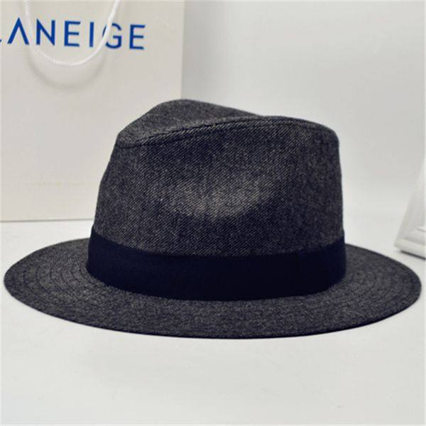 fashion hat spring and autumn winter wide brim twill cotton fashion men's british jazz woolen felt hat, Black;white
fashion hat spring and autumn winter wide brim twill cotton fashion men's british jazz woolen felt hat, Black;white