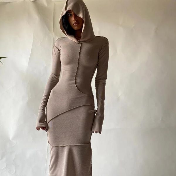 casual dresses kgfigu 2021 arrival fitness high waist long sleeve good shape skinny hooded ladies elegant streetwear dress, Black;gray
casual dresses kgfigu 2021 arrival fitness high waist long sleeve good shape skinny hooded ladies elegant streetwear dress, Black;gray