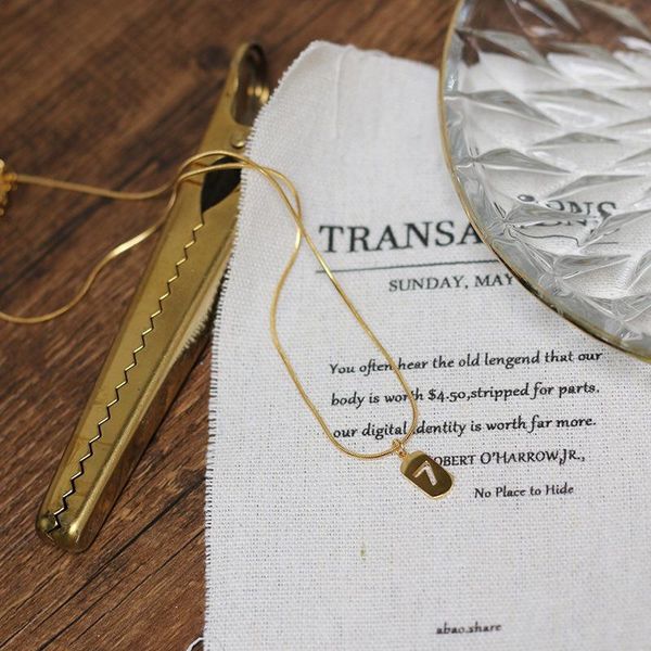 chokers stainless steel thin snake chain lucky number seven pendant necklace for women french stackable choker, Golden;silver
chokers stainless steel thin snake chain lucky number seven pendant necklace for women french stackable choker, Golden;silver