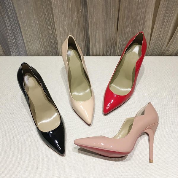 fashion women high heels shoes red bottom platform pumps black patent leather pointy toe highed heel reded bottoms woman dress shoe with box
fashion women high heels shoes red bottom platform pumps black patent leather pointy toe highed heel reded bottoms woman dress shoe with box