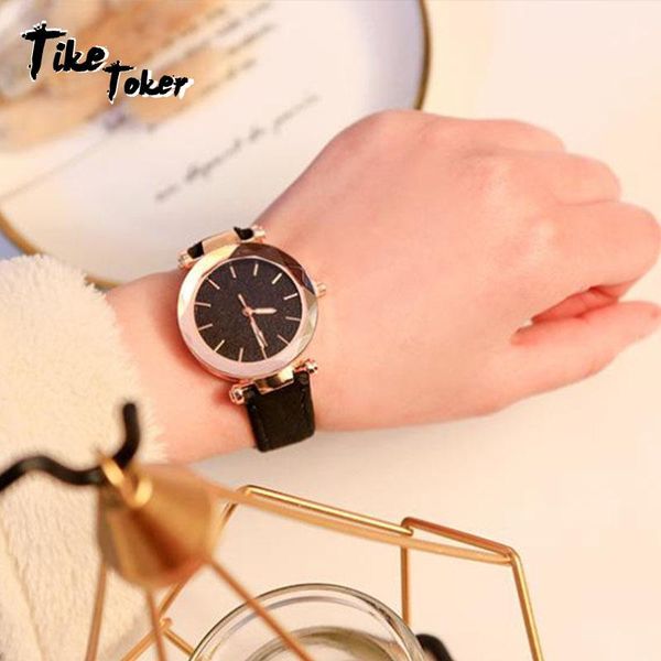 wristwatches tike toket luxury quartz sportl eather band wrist watch ladies, Slivery;brown
wristwatches tike toket luxury quartz sportl eather band wrist watch ladies, Slivery;brown