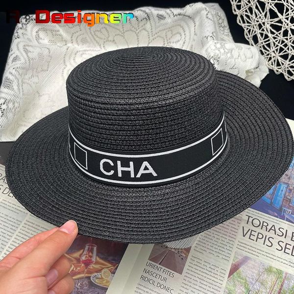 wide brim hats summer hand-woven panama ladies straw hat temperament brand ribbon letter holiday woman, Blue;gray
wide brim hats summer hand-woven panama ladies straw hat temperament brand ribbon letter holiday woman, Blue;gray