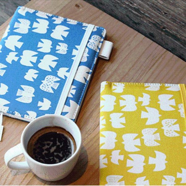 notepads away cool birds theme soft cloth cover for a6 fitted paper book, Purple;pink
notepads away cool birds theme soft cloth cover for a6 fitted paper book, Purple;pink