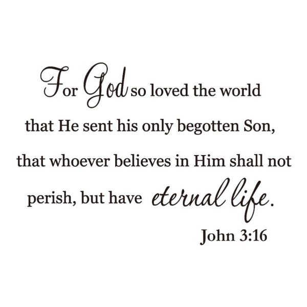 wallpapers bible verse john 3:16 scripture christian wall art sticker decal 
wallpapers bible verse john 3:16 scripture christian wall art sticker decal