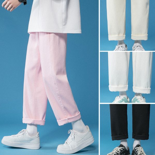 summer wide-leg jeans mens fashion multicolor casual baggy jeans men streetwear loose hip-hop straight-leg denim trousers mens, Blue
summer wide-leg jeans mens fashion multicolor casual baggy jeans men streetwear loose hip-hop straight-leg denim trousers mens, Blue