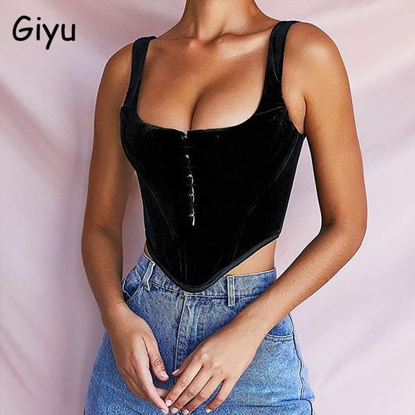 giyu blouses women crop 2021 summer rhombic sleeveless slim velvet shirts casual streetwear elegant blusas femininas women's, White
giyu blouses women crop 2021 summer rhombic sleeveless slim velvet shirts casual streetwear elegant blusas femininas women's, White