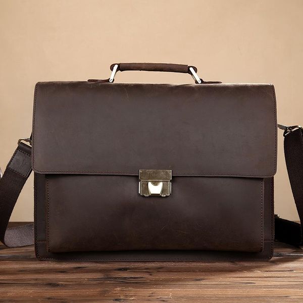 briefcases leather real business vintage lap big work case 
briefcases leather real business vintage lap big work case