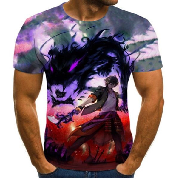 men kimetsu no yaiba graphic t-shirt anime harajuku summer men's t-shirt 3d boy clothing plus size fashion, White;black
men kimetsu no yaiba graphic t-shirt anime harajuku summer men's t-shirt 3d boy clothing plus size fashion, White;black