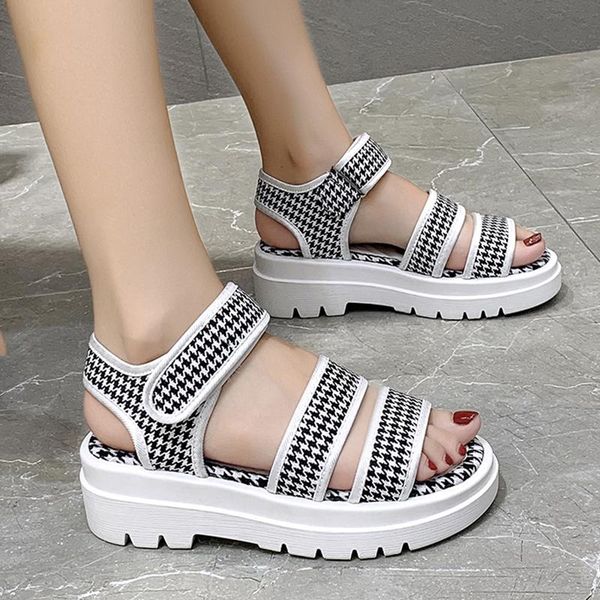 sandals lucyever summer casual platform women 2021 thick bottom leopard print beach shoes comfort soft sports sandalias mujer, Black
sandals lucyever summer casual platform women 2021 thick bottom leopard print beach shoes comfort soft sports sandalias mujer, Black