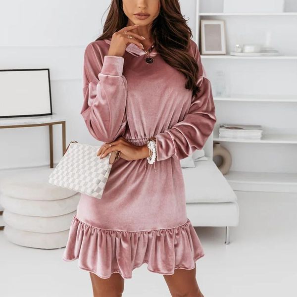 casual dresses ruffle hooded velvet women mini dress autumn female slim high waist a line long sleeve pink lady 2021 office, Black;gray
casual dresses ruffle hooded velvet women mini dress autumn female slim high waist a line long sleeve pink lady 2021 office, Black;gray