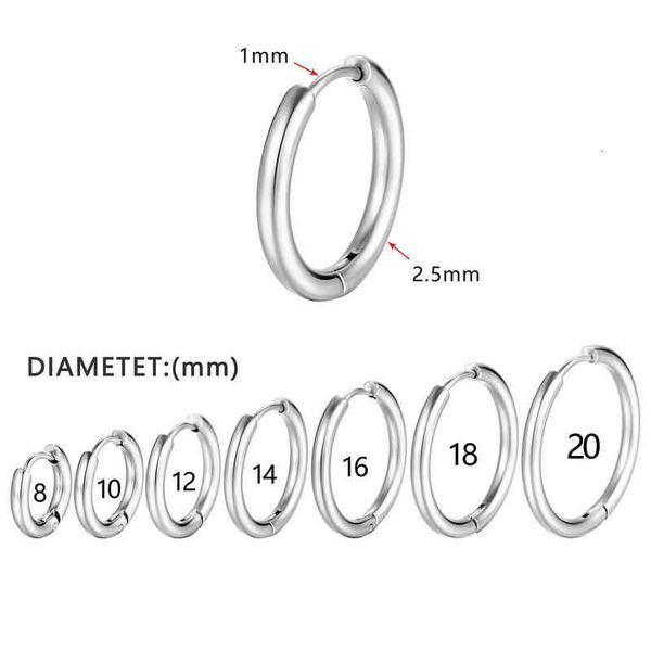 2021 round earrings fashion simple titanium steel ear buckle trend men's and women's, Golden
2021 round earrings fashion simple titanium steel ear buckle trend men's and women's, Golden