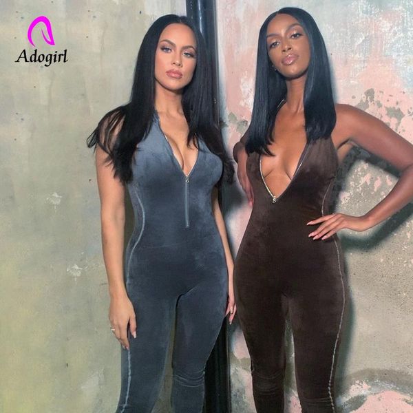women's jumpsuits & rompers tracksuit casual velvet sleeveless zipper jumpsuit women bodycon v-neck autumn skinny solid lady leggings b, Black;white
women's jumpsuits & rompers tracksuit casual velvet sleeveless zipper jumpsuit women bodycon v-neck autumn skinny solid lady leggings b, Black;white
