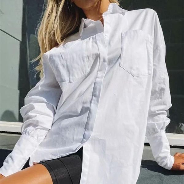 casual woman white loose basic cotton shirts 2021 spring chic office ladies oversized button blouse female normcore women's polos
casual woman white loose basic cotton shirts 2021 spring chic office ladies oversized button blouse female normcore women's polos