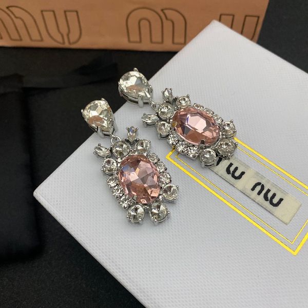 design jewelry miao chaochao star's same full zircon pink large crystal classic water drop earrings, Golden
design jewelry miao chaochao star's same full zircon pink large crystal classic water drop earrings, Golden