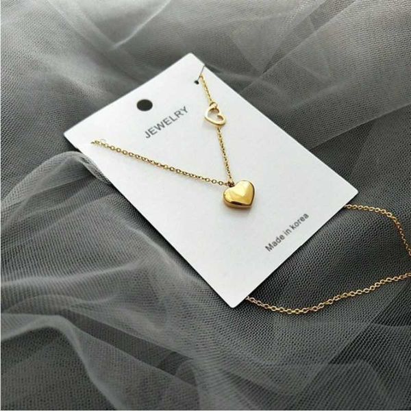 chains 316l stainless steel simple hollow out heart pendant clavicle chain charm choker necklace for women fashion fine jewelry san855, Silver
chains 316l stainless steel simple hollow out heart pendant clavicle chain charm choker necklace for women fashion fine jewelry san855, Silver
