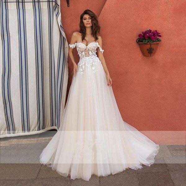 other wedding dresses chuyu 2021 off shoulder straps soft tulle vestido de novia long a-line sleeveless backless dress formal occasion, White
other wedding dresses chuyu 2021 off shoulder straps soft tulle vestido de novia long a-line sleeveless backless dress formal occasion, White