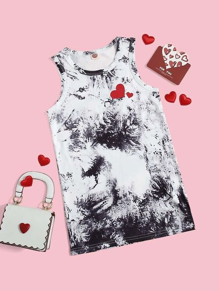 toddler girls heart print tie dye tank dress she, Red;yellow
toddler girls heart print tie dye tank dress she, Red;yellow