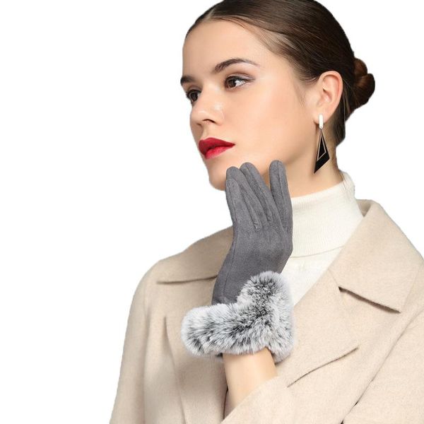 five fingers gloves 2021 fashion women autumn winter cute furry warm mitts full finger mittens outdoor sport female screen, Blue;gray
five fingers gloves 2021 fashion women autumn winter cute furry warm mitts full finger mittens outdoor sport female screen, Blue;gray