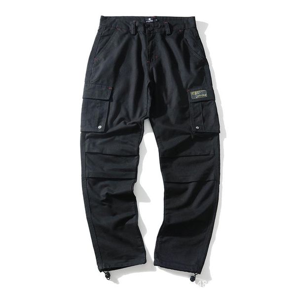 men's pants multi pockets cargo harem streetwear 2021 hip hop casual track baggy joggers men harajuku fashion trousers, Black
men's pants multi pockets cargo harem streetwear 2021 hip hop casual track baggy joggers men harajuku fashion trousers, Black