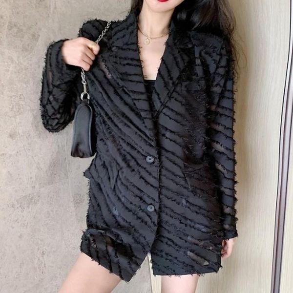 women's jackets woman jacket retro loose korean style long sleeves female coats autumn spring ct019, Black;brown
women's jackets woman jacket retro loose korean style long sleeves female coats autumn spring ct019, Black;brown