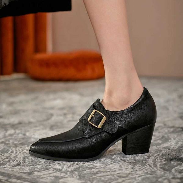 allbitefo size 34-42 natural genuine leather women heels shoes fashion casual high heel shoes women's high heels work shoes 210611, Black
allbitefo size 34-42 natural genuine leather women heels shoes fashion casual high heel shoes women's high heels work shoes 210611, Black