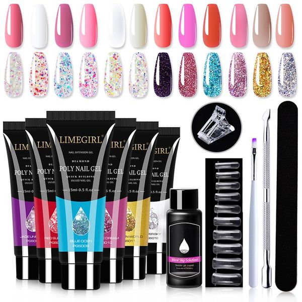 limegirl 15ml poly nail gel kit uv polish quick building tips delivery varnish set long lasting extension art kits
limegirl 15ml poly nail gel kit uv polish quick building tips delivery varnish set long lasting extension art kits
