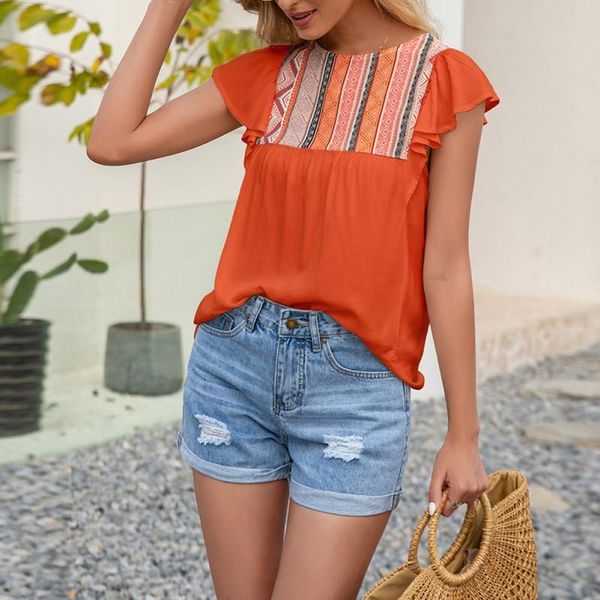 fashion patchwork t-shirts women short sleeve summer tee shirt female o-neck t-shirt women's, White
fashion patchwork t-shirts women short sleeve summer tee shirt female o-neck t-shirt women's, White