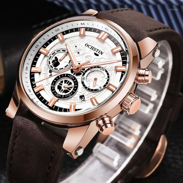 wristwatches mens watches casual leather quartz clock male sport waterproof watch rose gold men relogio masculino1, Slivery;brown
wristwatches mens watches casual leather quartz clock male sport waterproof watch rose gold men relogio masculino1, Slivery;brown